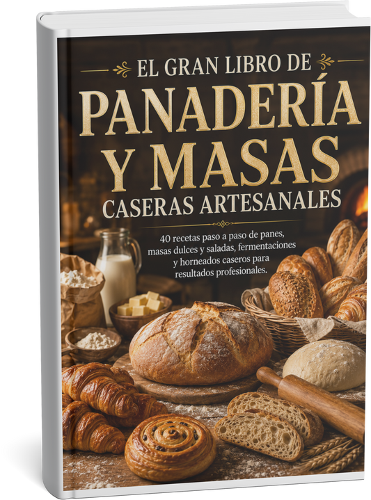 EL GRAN LIBRO DE PANADERIA Y MASAS CASERAS ARTESANALES